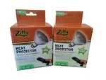 Special Zilla Heat Projector 50 And 75 W. Saves Energy.for All Basking Reptile. Fixed Price $29.00.