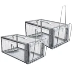 Gingbau 2-PACK Rat Traps Humane Live Chipmunk Mouse Cages For Indoor And.... Fixed Price $50.10.