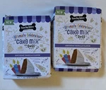 Three Dog Bakery 2 Boxes Vanilla Birthday Cake Mix With Frosting Treat Food. Fixed Price $6.48.