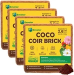 Coir For Plants 4-PACK 2.6 Cu. Ft. Compressed Coconut Bricks, 10 Lb.. Fixed Price $143.51.