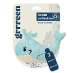 Grrreen Toys Plush Whale For Indoor Cats One Size, Blue. Fixed Price $23.07.
