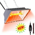 Jaenmsa Chicken Coop Heater 250W Brooder Lamp With Infrared Bulbs Nwt. Fixed Price $35.74.