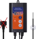 Digital Heat Mat Thermostat Controller For Brewing 40-108 8.3A 1000W. Fixed Price $29.89.