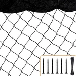 Bstpcoo Bird Netting For Chicken Coop, 25'X50' With 2.4" Square Mesh Poultry. Fixed Price $25.99.