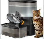 Wireless Cat Fountain No Filters, Wastewater Separation, Feelneedy.... Fixed Price $39.99.