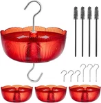 Ant Moat For Hummingbird Feeders, (4 Pack, 6 Oz) Vintage Style Humingbird Red. Fixed Price $14.76.