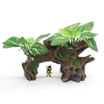Relaqcc Aquarium Decor Ornaments Artifical Driftwood Cave Fish Tank Type-b. Fixed Price $20.78.