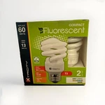 Xtricity Compact Fluorescent Light Bulb T2 Spiral Pack, 5000K Day. Fixed Price $29.98.