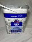 Mountain House Classic Bucket Freeze Dried Backpacking Camping Food 24 Serving. Fixed Price $113.88.