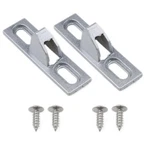 Meuey Lyot Sliding Door Keeper 2.4X 0.65INCH Glass Lock Silver. Fixed Price $13.35.