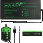 Vivosun 48"X20.75"SEEDLING Mat With Thermostat Warmer Heating Pad For Plant. Fixed Price $51.29.