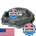 Zoo Med Combo Reptile Rock Food And Water Dish, X-large. Fixed Price $35.94.