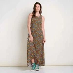 Toad & Co Ditsy Floral Sunkissed Maxi Dress Xl Cut Out Back Tulip Hem Sleeveless. Fixed Price $55.00.