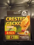 4 Pack Exo Terra Crested Gecko Yellow Food Reptile Lizard Exp 01/27. Fixed Price $6.73.