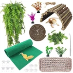 Kathson Bearded Dragon Tank Accessories Kit, Reptile Hide Wooden Br... Fast Ship. Fixed Price $37.99.