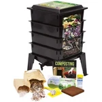 Natures Footprint Worm Factory 360 4 Tray - Black. Fixed Price $134.60.