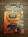 Zoo Med Digital Terrarium Thermometer With Temperature Probe Reptile. Fixed Price $7.50.