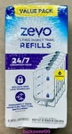 Zevo Flying Insect Trap Refills - Sealed/ Damaged Box 6. Fixed Price $18.99.