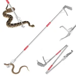 50" Collapsible Stainless Steel Snake Grabber Tool: Multi-functional Hook, To.... Fixed Price $25.04.