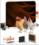 Chickcozy JY016 Ul-compliant Smart Chicken Coop Heater And Brooder. Fixed Price $85.00.