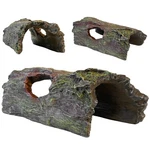 Log Hideout Rainforest Series - Reptile Wood Hide, Basking Rock, Terrarium & .... Fixed Price $26.37.