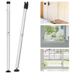 Pack 2-IN-1 Door Stoppers Security, Upgrade Sliding Bar, Heavy-d. Fixed Price $64.35.