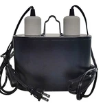 Abustle Pig Reptile Light Fixture,dual Deep Count (pack Of 1), Black. Fixed Price $34.24.
