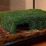 Mossy Cave Reptiles Lizard Hideout Safe Shelter Snake Hut Themed Ideal. Fixed Price $24.80.