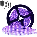 Ygs-tech 24 Watts Uv Black Light Strip, 16.4FT/5M 3528 300LEDS 395NM-405NM. Fixed Price $20.98.