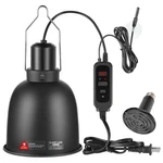Dxophiex 5.5INCH Reptile Heat Lamp With Thermostat, Light Fixture Wit.... Fixed Price $58.47.
