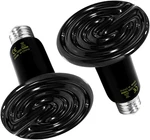Simple Deluxe 100W 2-PACK Ceramic Reptile Heat Lamp Emitter Bulb No Light. Fixed Price $11.95.
