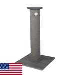 Kitty City Sisal Post Scratcher - Durable Gray For Cats, Compact Design. Fixed Price $94.95.