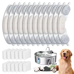 16 Sets Pet Replacement Filters Compatible With Smartoo 7L/236OZ/1.8G Dog.... Fixed Price $34.31.