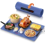 Laudlife Electric Warming Mat For Food, Roll-up Silicone Heating Pad With 7 A.... Fixed Price $85.22.