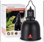Dxophiex 5.5INCH Deep Reptile Heat Lamp Dome, Black. Fixed Price $33.99.