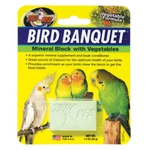 Bird Banquet Mineral Block - Vegetable Formula 1 Oz. Fixed Price $10.93.