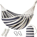 Inno Stage Double Hammock - 2 Persons Portable Hanging Camping Bed, Blue, 118.... Fixed Price $55.79.