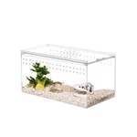Naneezoo Magnetic Acrylic Reptile Terrarium Enclosure, 8" X 4" Clear. Fixed Price $29.71.