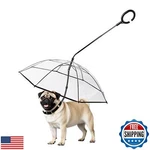 Enjoying Umbrella For Small Dogs, Clear Leash, Rainproof Wat. Fixed Price $34.99.