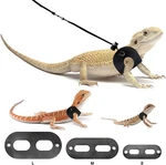 Bearded Dragon Harness And Leash Adjustable Leather Lizard Reptiles. Fixed Price $13.15.