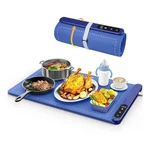 Food Warming Mat, Upgrade High-tech Xl Large Size: 24 X15" Apx Blue. Fixed Price $18.00.