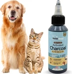 Pet Vet Activated Charcoal Gel For Cats And Dogs (60ML Bottle) - Quickly Absorbs. Fixed Price $19.79.