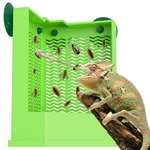 Pawfly Reptile Feeder Bowl Escape-proof Large, Corner Mounted Feeding Dish. Fixed Price $22.01.