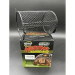 Nomoy Pet NJ-09 Anti-scald Mesh Cover Reptile Heat Lamp Guard Black Wire Cage. Fixed Price $21.00.