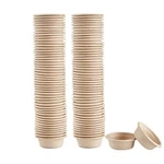 Qihycuf Paper Feeding Cups Samll 0.5 Oz Gecko Food And Water Natural. Fixed Price $26.21.