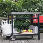 Royal Gourmet Kitchen Cart With Wheels Outdoor Bbq Grill Food Prep Worktable. Fixed Price $99.99.
