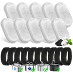 8/10PCS Pet Cat Water Fountain Filters Replacement For 67/108/135OZ. Fixed Price $8.99.
