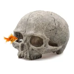 Tfwadmx Aquarium Skull Decor, Resin Fish Tank Decorations Gray. Fixed Price $25.40.
