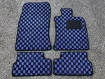 Mini Cooper R56 MF16 Check Blue Floor Mats Japan Made New 2007-2014 Bmw. Fixed Price $149.99.