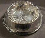 Sungrow Spill Stainless Steel Large Dog Bowl With Non-slip Rubber Base 64 Oz. Fixed Price $6.99.